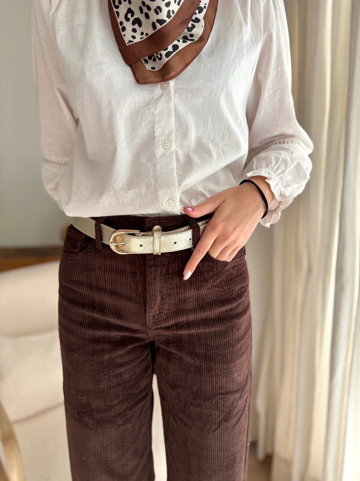 Ceinture doré