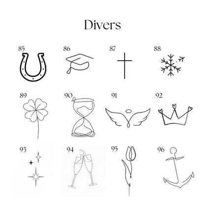 Bijoux gravure dorés