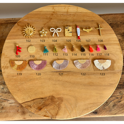 Bijoux Charms dorés