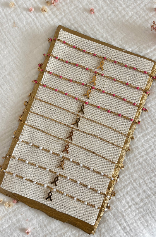 Bracelets Octobre Rose