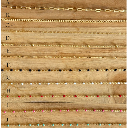 Bijoux Charms dorés