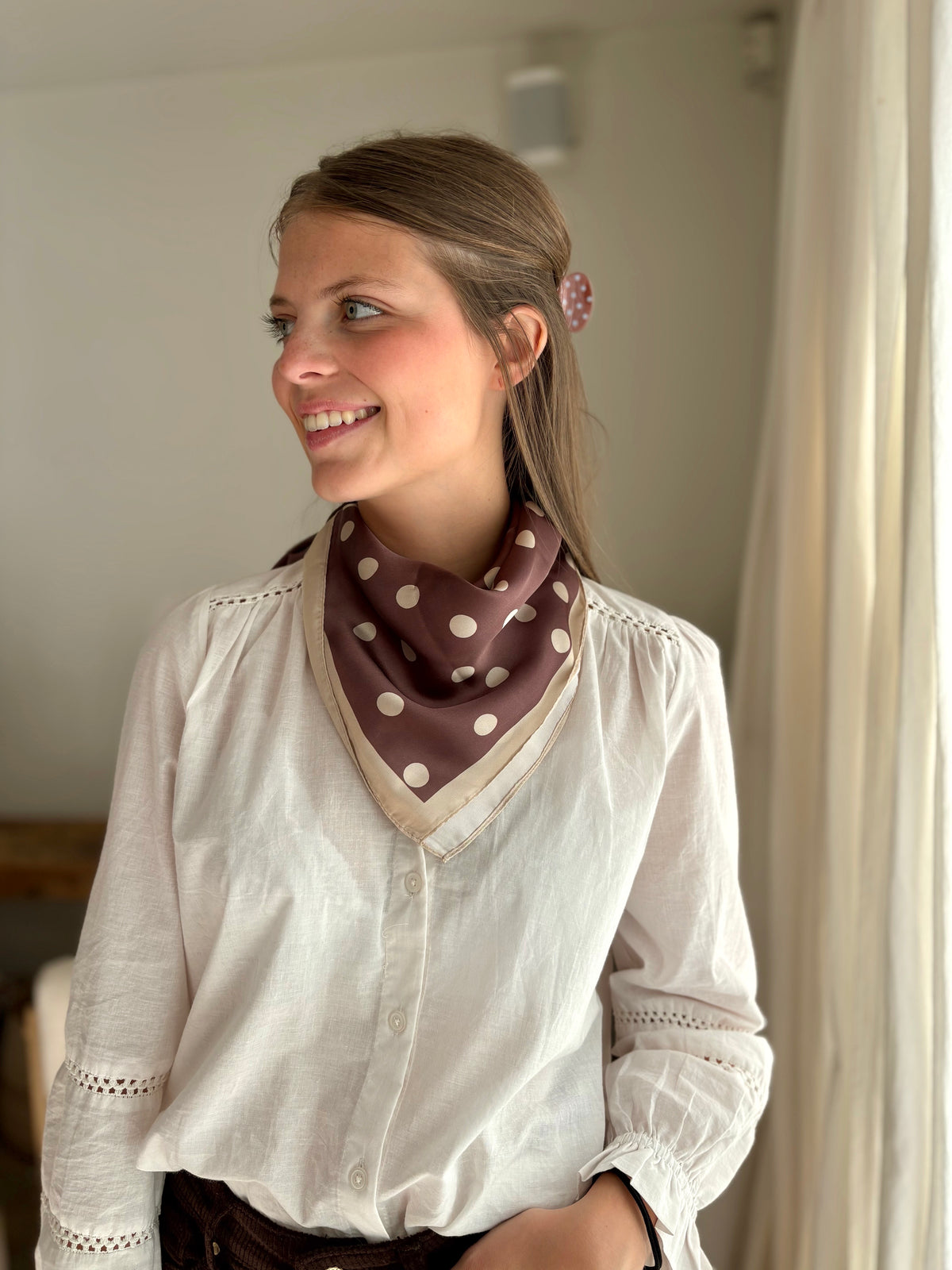 Foulard à poids