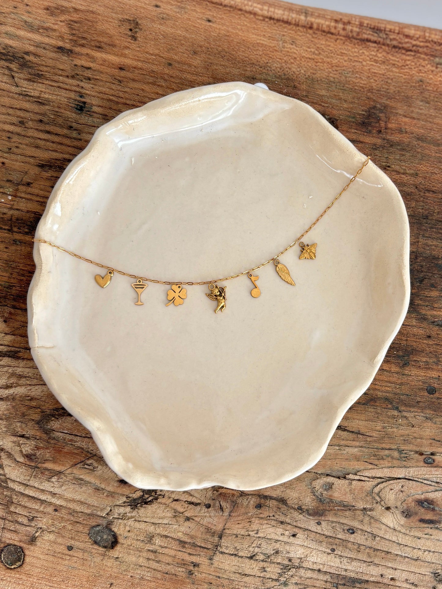 Bijoux Charms dorés