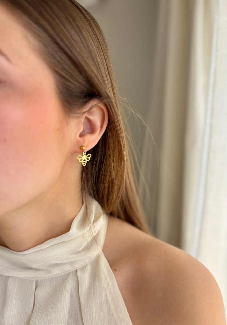 Boucles d'oreilles ABEILLE