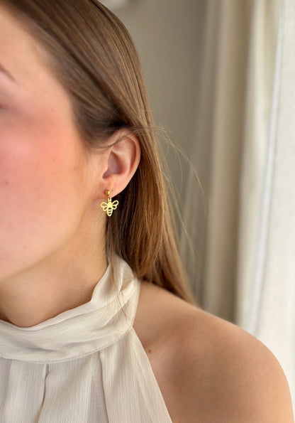 Boucles d'oreilles ABEILLE