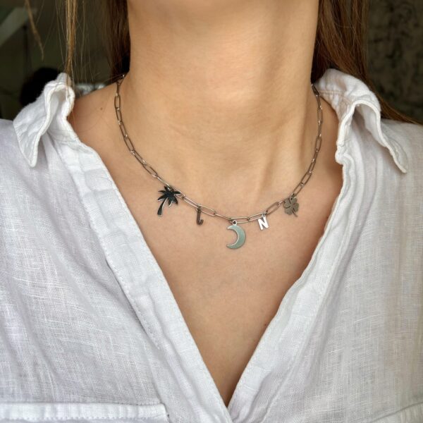 CHAINES ARGENTÉ colliers