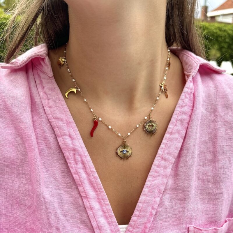CHAINES DORÉ colliers