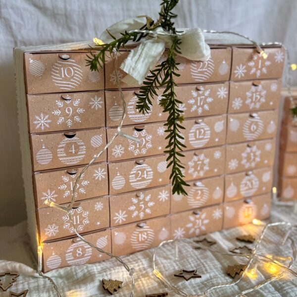 Calendrier de l'Avent 24 cases